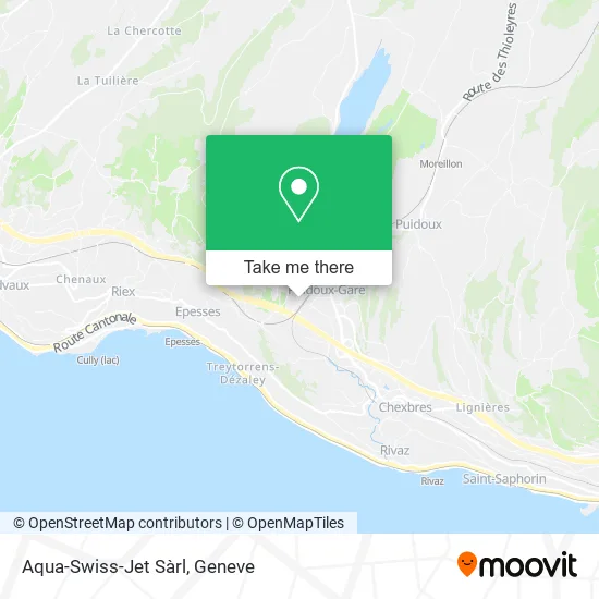 Aqua-Swiss-Jet Sàrl map