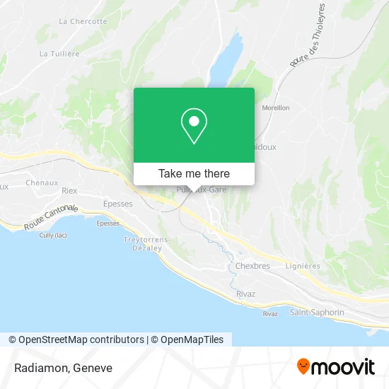Radiamon map