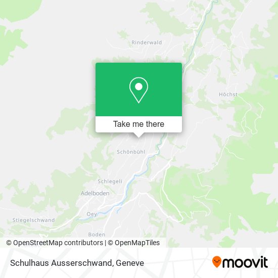 Schulhaus Ausserschwand map