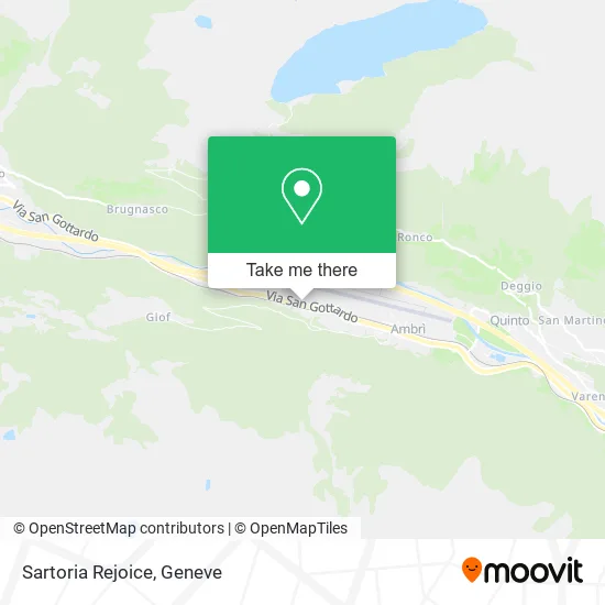 Sartoria Rejoice map