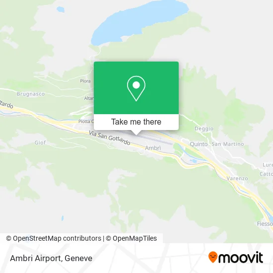 Ambri Airport map