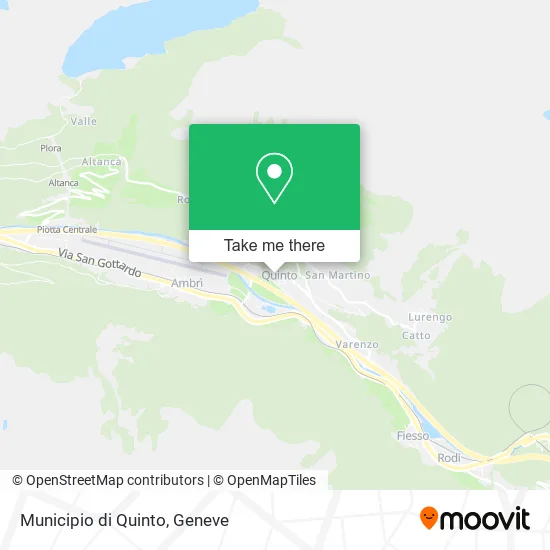 Municipio di Quinto map