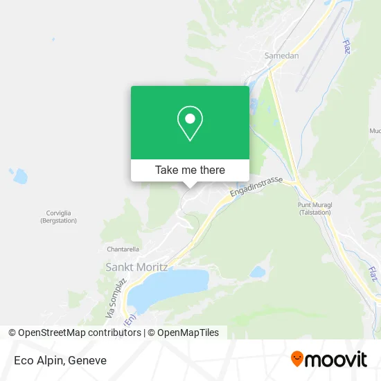 Eco Alpin map