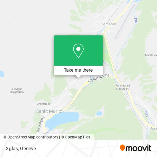 Xglas map