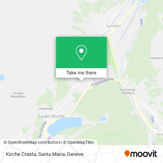 Kirche Crasta, Santa Maria map