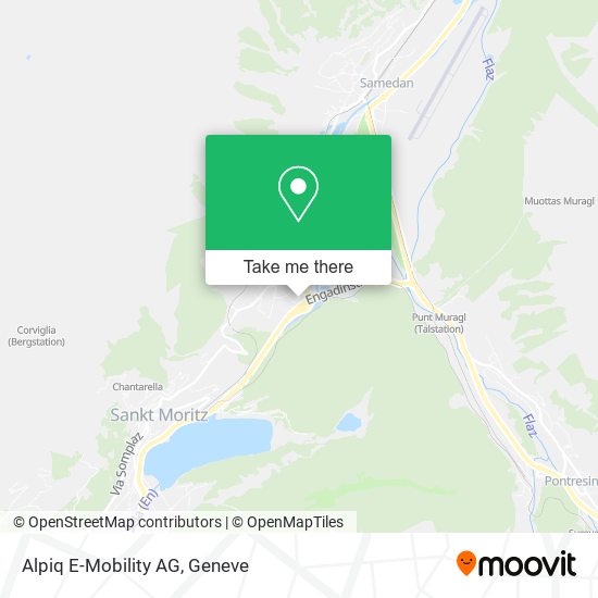 Alpiq E-Mobility AG map