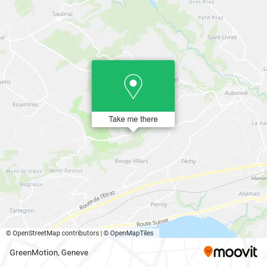 GreenMotion map
