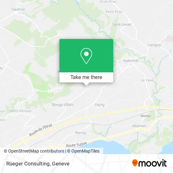 Rüeger Consulting map