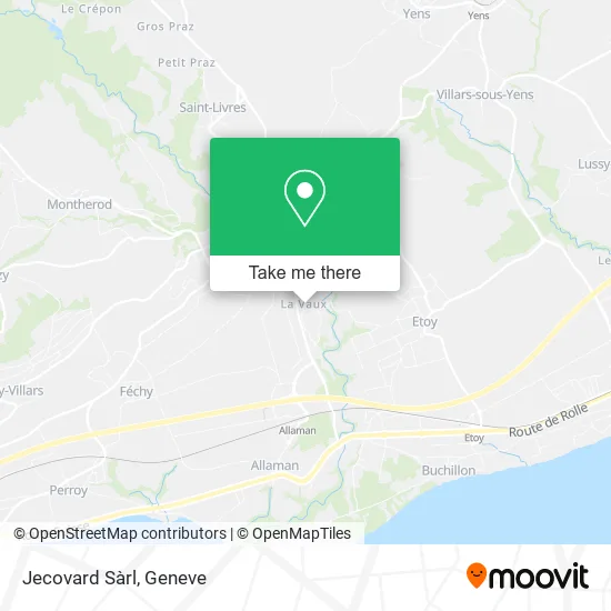 Jecovard Sàrl map