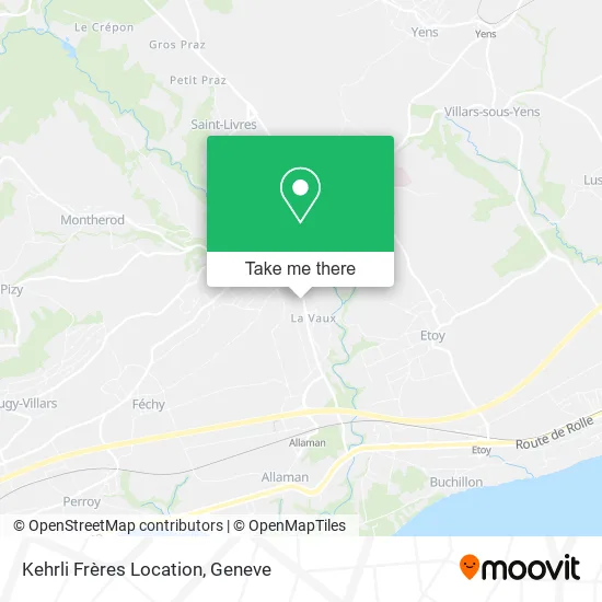 Kehrli Frères Location map