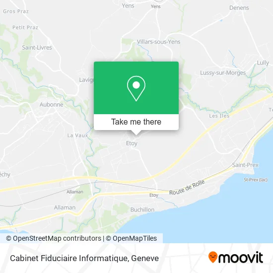 Cabinet Fiduciaire Informatique map