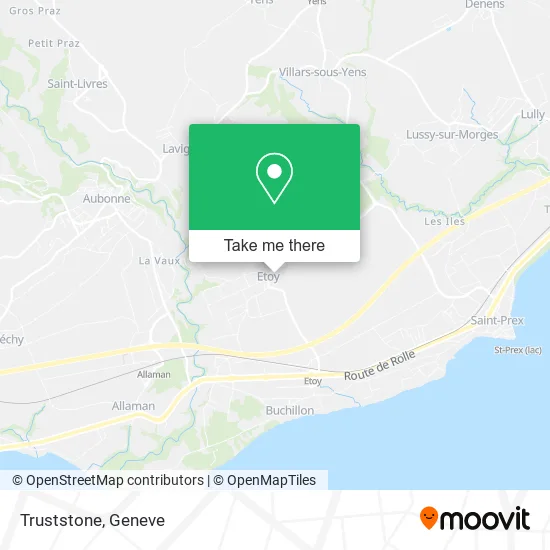 Truststone map