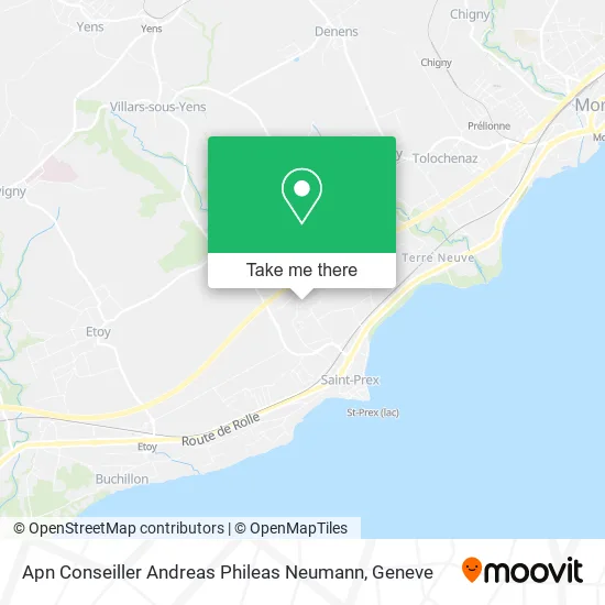 Apn Conseiller Andreas Phileas Neumann map