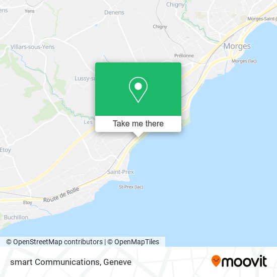smart Communications map