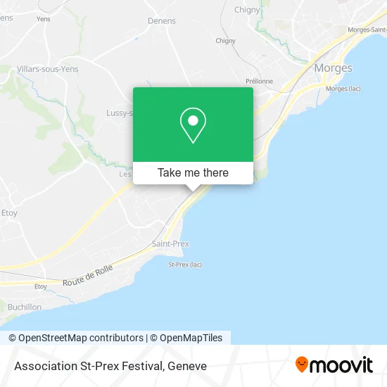 Association St-Prex Festival map