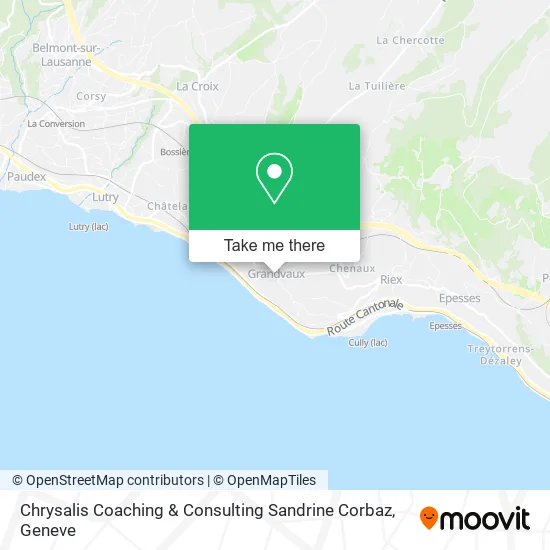 Chrysalis Coaching & Consulting Sandrine Corbaz map