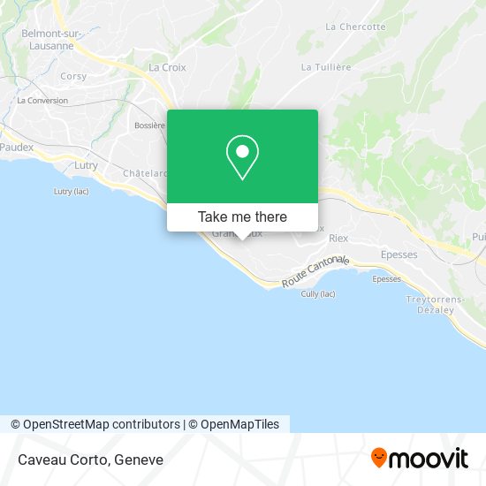 Caveau Corto map