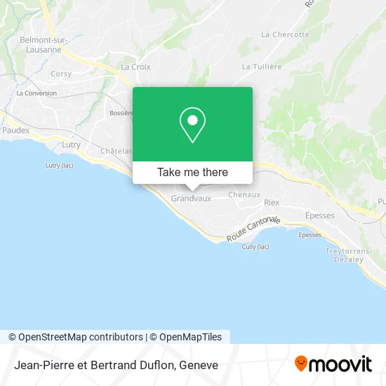 Jean-Pierre et Bertrand Duflon map