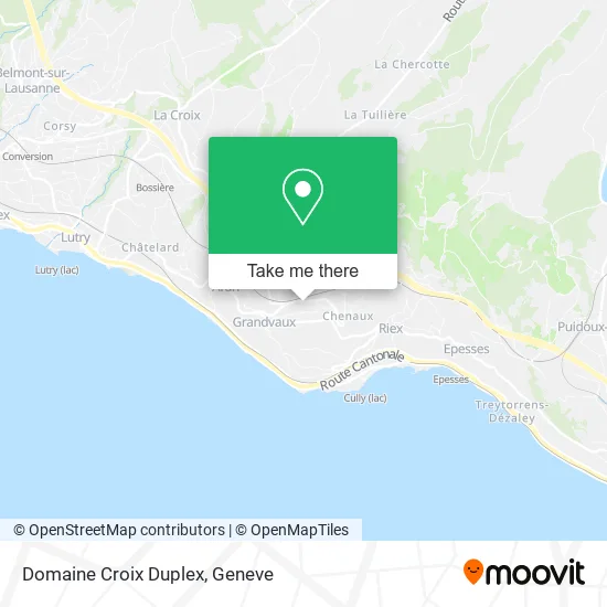 Domaine Croix Duplex map