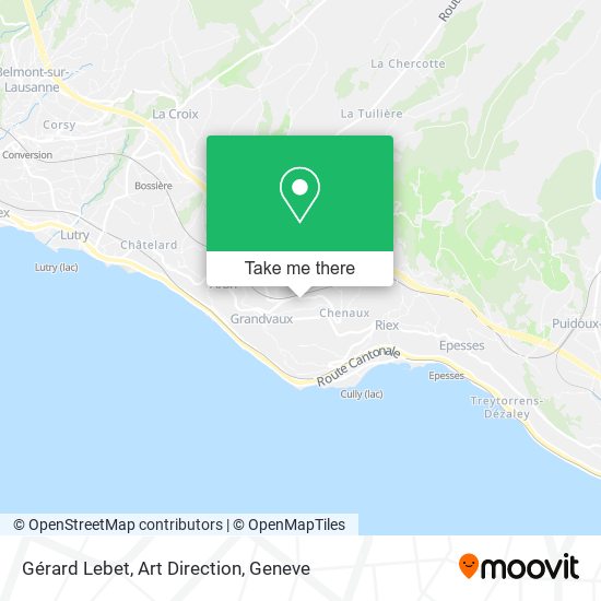 Gérard Lebet, Art Direction map
