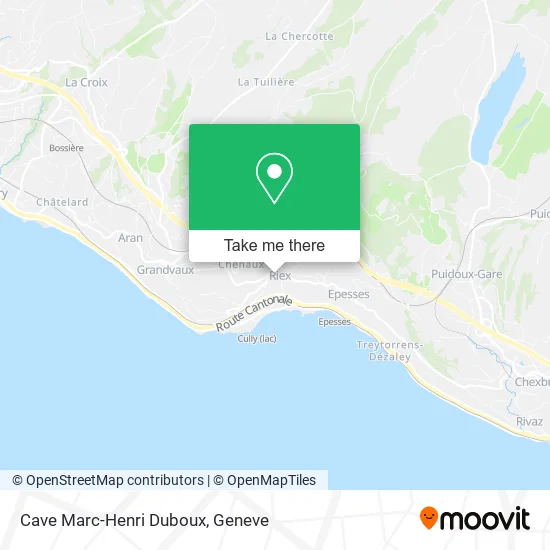 Cave Marc-Henri Duboux map