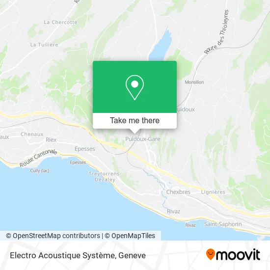 Electro Acoustique Système map