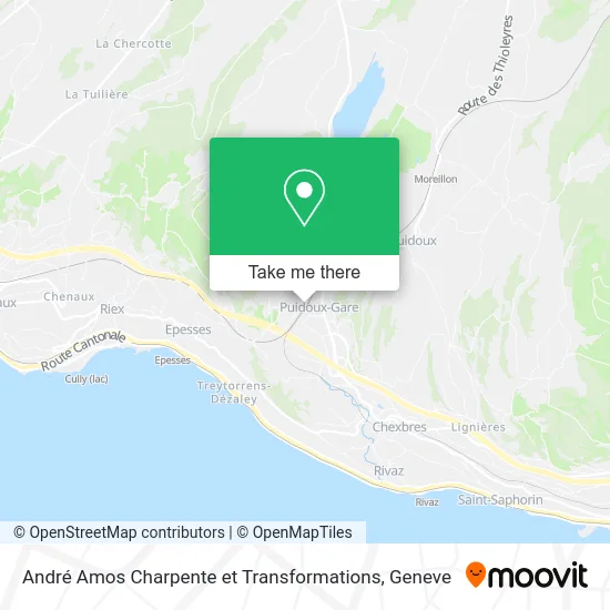 André Amos Charpente et Transformations map