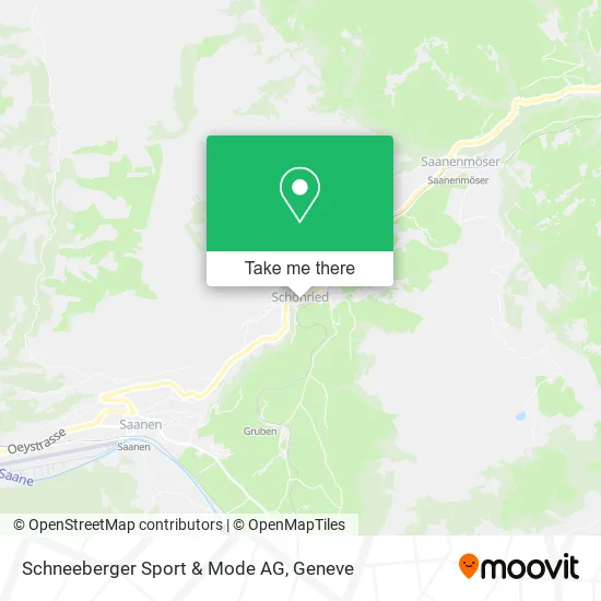 Schneeberger Sport & Mode AG map