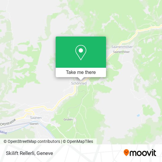 Skilift Rellerli map