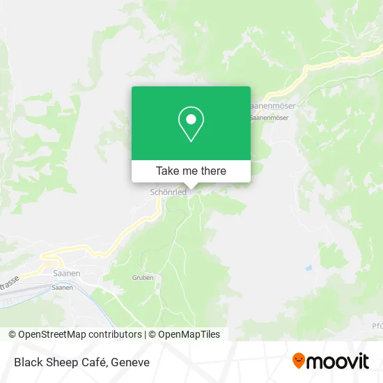 Black Sheep Café map