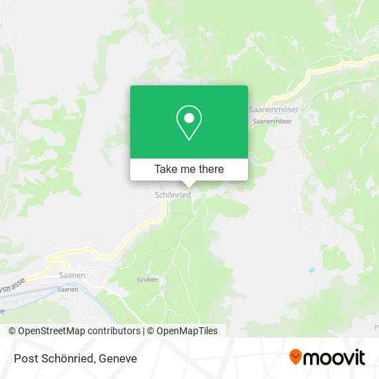 Post Schönried map