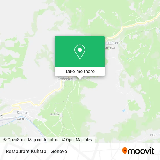Restaurant Kuhstall map