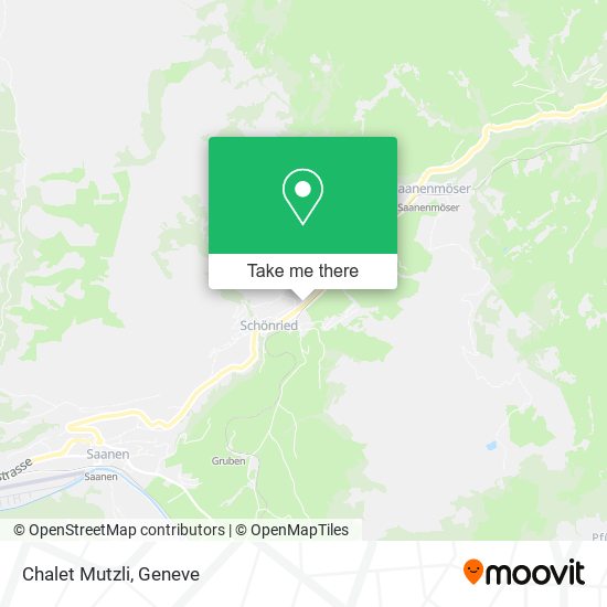 Chalet Mutzli map