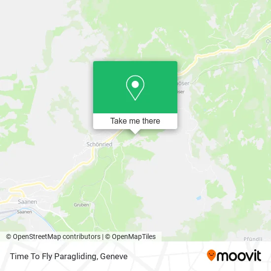 Time To Fly Paragliding map