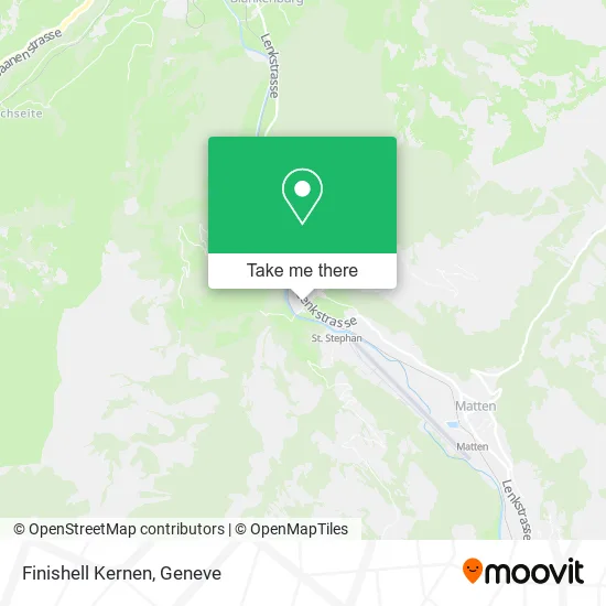 Finishell Kernen map