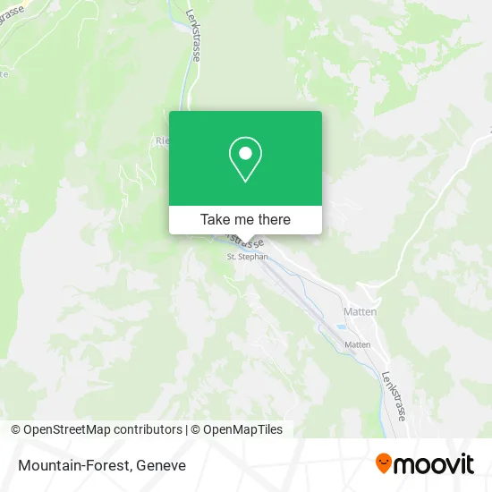 Mountain-Forest map