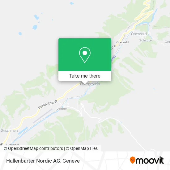Hallenbarter Nordic AG map