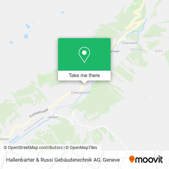 Hallenbarter & Russi Gebäudetechnik AG map