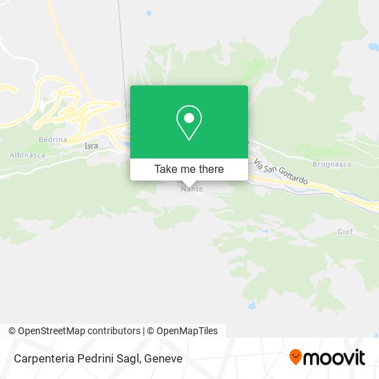 Carpenteria Pedrini Sagl map