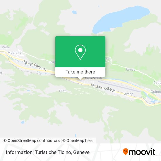 Informazioni Turistiche Ticino map