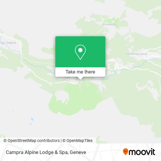 Campra Alpine Lodge & Spa map