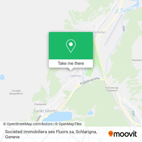 Societed Immobiliera ses Fluors sa, Schlarigna map