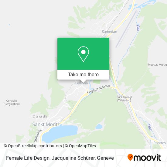 Female Life Design, Jacqueline Schürer map