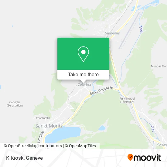 K Kiosk map