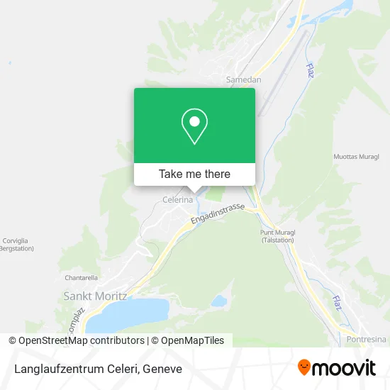 Langlaufzentrum Celeri map