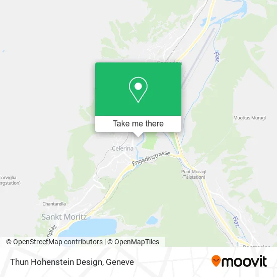 Thun Hohenstein Design map