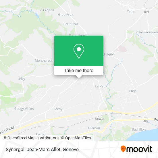 Synergall Jean-Marc Allet map