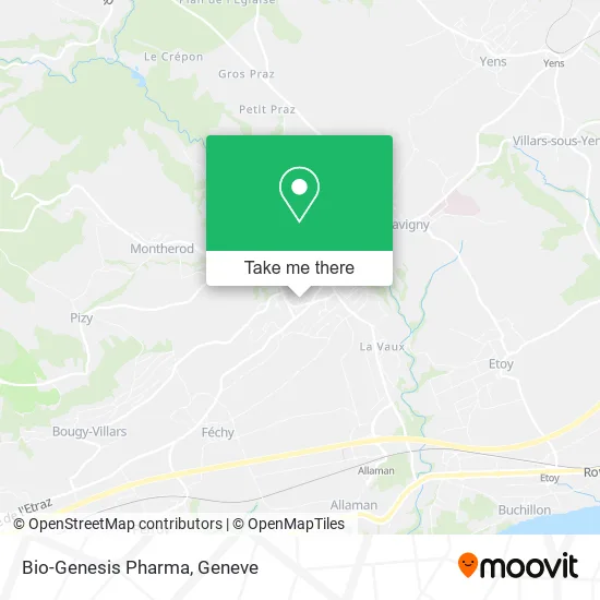 Bio-Genesis Pharma map