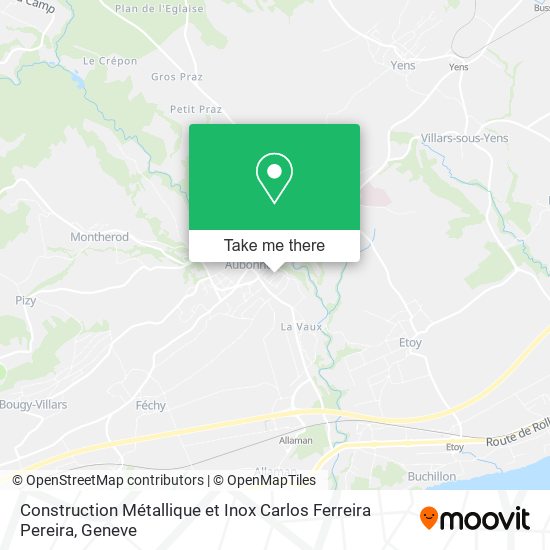 Construction Métallique et Inox Carlos Ferreira Pereira map