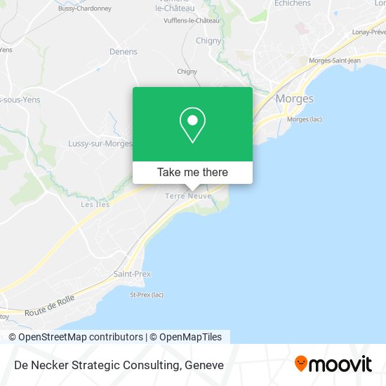 De Necker Strategic Consulting map